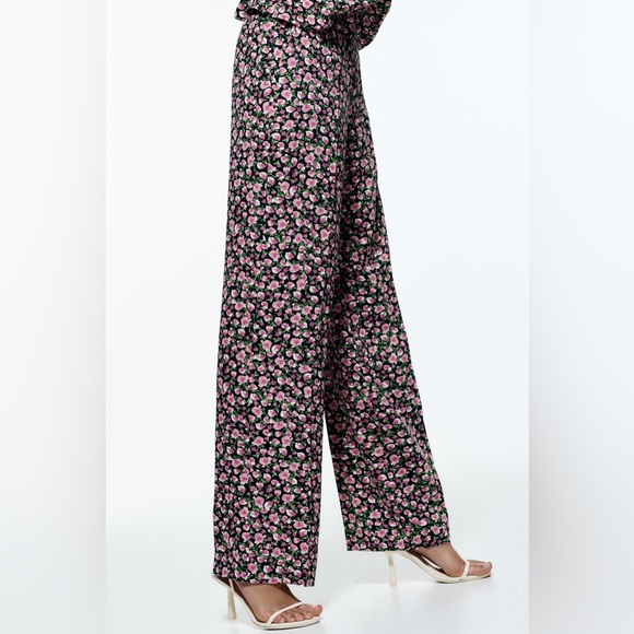 Zara Floral Trouser - Picture 1 of 6